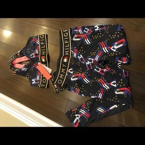 Tommy Hilfiger workout sports bra and pants